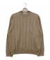 ATON（エイトン）の古着「SUPER LIGHT WOOL RANDOM RIB SWEATER」｜ブラウン