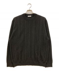 中古・古着通販】ATON (エイトン) WOOL KANOKO MOCKNECK SWEATER