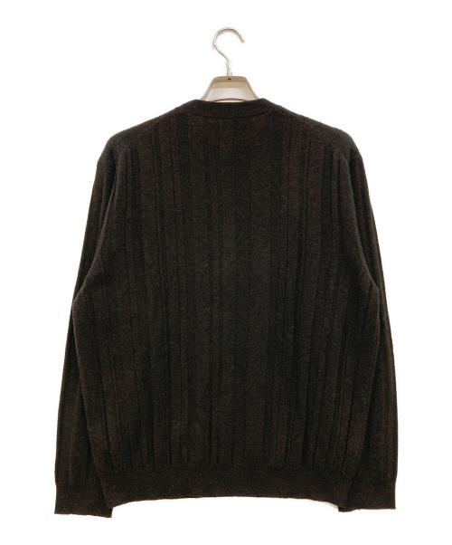 ATON（エイトン）ATON (エイトン) SUPER LIGHT WOOL RANDOM RIB SWEATER ブラウン サイズ:04の古着・服飾アイテム