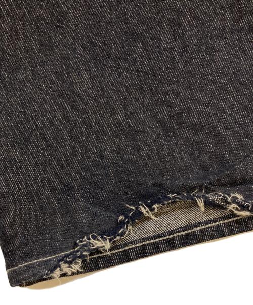 Graphpaper（グラフペーパー）Graphpaper (グラフペーパー) Colorfast Denim Two Tuck Pants インディゴ サイズ:１の古着・服飾アイテム