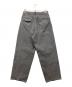 Graphpaper (グラフペーパー) Colorfast Denim Two Tuck Pants グレー サイズ:1：20000円