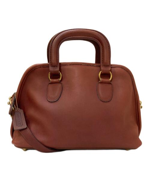 OLD COACH（オールドコーチ）OLD COACH (オールドコーチ) 2WAYレザーショルダーバッグ ブラウンの古着・服飾アイテム