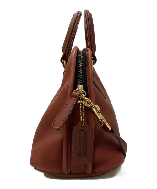 OLD COACH（オールドコーチ）OLD COACH (オールドコーチ) 2WAYレザーショルダーバッグ ブラウンの古着・服飾アイテム