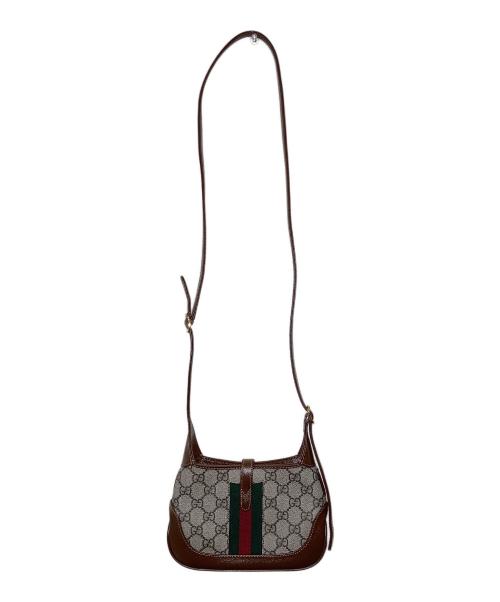 GUCCI（グッチ）GUCCI (グッチ) ジャッキー1961 GG シェリーライン ショルダーバッグ ベージュの古着・服飾アイテム