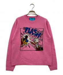 GUCCI×DISNEY（グッチ×ディズニー）の古着「Donald Duck Sweater」｜ピンク