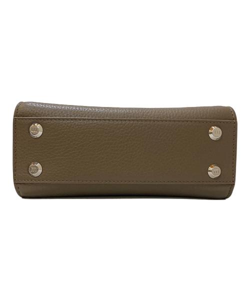 michino PARIS（ミチノ パリ）MICHINO PARIS (ミチノ パリ) Lutece nano 2WAYレザーショルダーバッグ トープの古着・服飾アイテム