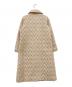 STRAWBERRY FIELDS (ストロベリーフィールズ) モールリボン刺繍キルトステンカラーコート ベージュ サイズ:2 未使用品：8000円