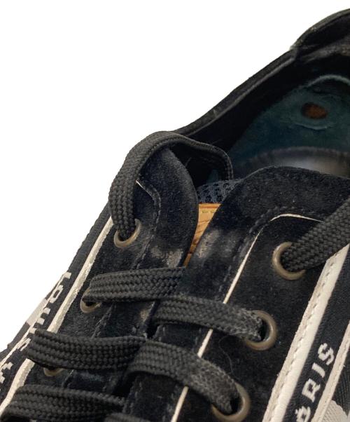 LOUIS VUITTON（ルイ ヴィトン）LOUIS VUITTON (ルイ ヴィトン) サイドライン テープロゴ ロープロファイルスニーカー ブラック×ホワイト サイズ:6 1/2の古着・服飾アイテム