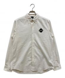 F.C.R.B.（エフシーレアルブリストル）の古着「COOLMAX EMBLEM B.D SHIRT」｜ホワイト