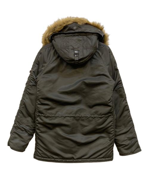 ALPHA INDUSTRIES（アルファインダストリーズ）ALPHA INDUSTRIES (アルファインダストリーズ) N3-Bフライトジャケット グリーン サイズ:Mの古着・服飾アイテム