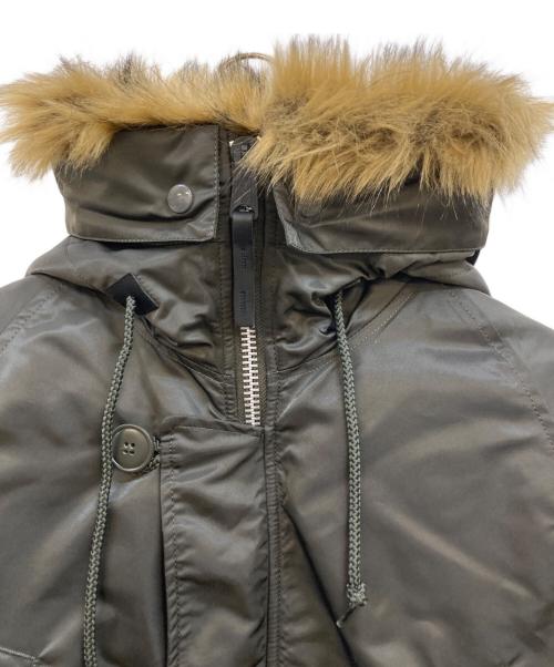 ALPHA INDUSTRIES（アルファインダストリーズ）ALPHA INDUSTRIES (アルファインダストリーズ) N3-Bフライトジャケット グリーン サイズ:Mの古着・服飾アイテム