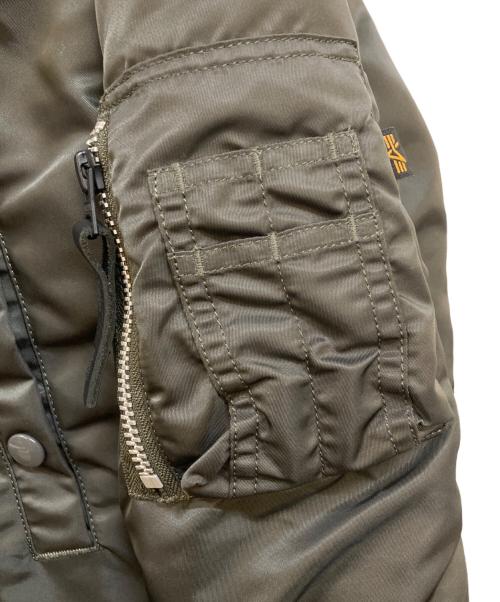 ALPHA INDUSTRIES（アルファインダストリーズ）ALPHA INDUSTRIES (アルファインダストリーズ) N3-Bフライトジャケット グリーン サイズ:Mの古着・服飾アイテム
