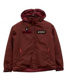 AVIREX×HONDA（アヴィレックス×ホンダ）の古着「エクワックスパーカ」｜レッド