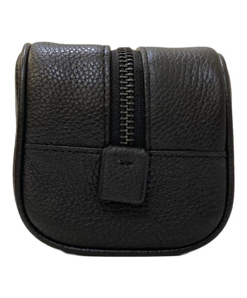 COACH（コーチ）COACH (コーチ) Travel Kit レザーポーチ ブラックの古着・服飾アイテム