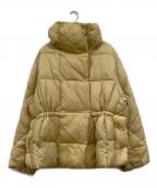 moussyマウジー）の古着「SQUARE PADDED 中綿ジャケット」｜イエロー