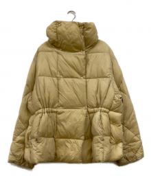 moussy（マウジー）の古着「SQUARE PADDED 中綿ジャケット」｜イエロー