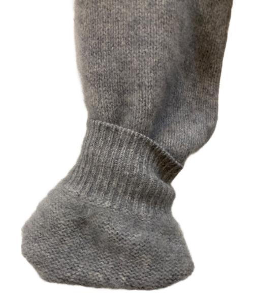 DEUXIEME CLASSE（ドゥーズィエム クラス）DEUXIEME CLASSE (ドゥーズィエム クラス) ウールカシミヤ コンビネーションニットワンピース グレー サイズ:Fの古着・服飾アイテム