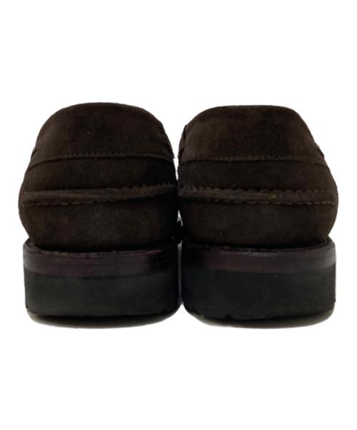 Jalan Sriwijaya（ジャランスリウァヤ）Jalan Sriwijaya (ジャランスリウァヤ) green label relaxing (グリーンレーベルリラクシング) スエードUチップダークブラウンシューズ ブラウン サイズ:41の古着・服飾アイテム