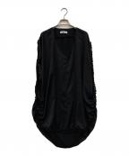 24 ISSEY MIYAKE24 イッセイミヤケ）の古着「デザインカットソー」｜ブラック