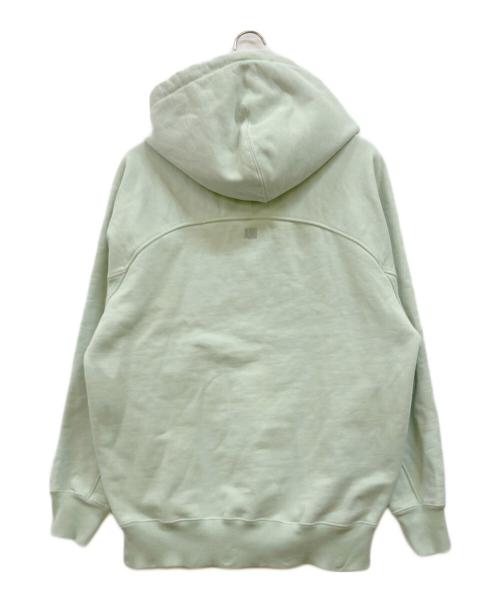 AMI Alexandre Mattiussi（アミアレクサンドルマテュッシ）AMI Alexandre Mattiussi (アミアレクサンドルマテュッシ) 刺繍パーカー グリーン サイズ:Lの古着・服飾アイテム
