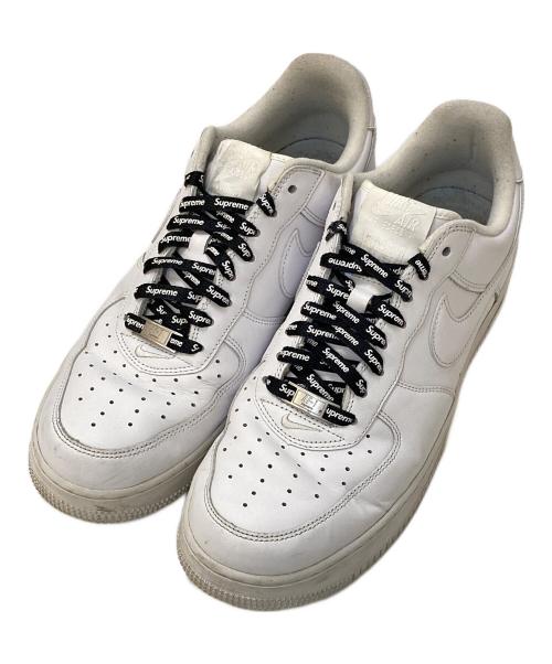 NIKE（ナイキ）NIKE (ナイキ) Supreme (シュプリーム) AIR FORCE1 LOW ホワイト サイズ:28㎝の古着・服飾アイテム