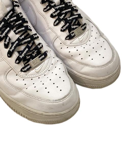 NIKE（ナイキ）NIKE (ナイキ) Supreme (シュプリーム) AIR FORCE1 LOW ホワイト サイズ:28㎝の古着・服飾アイテム