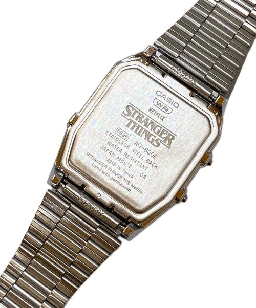 CASIO（カシオ）CASIO (カシオ) STRANGER THINGS (ストレンジャーシングス) コラボリストウォッチ ブラックの古着・服飾アイテム