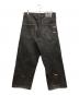 SOUTHPOLE (サウスポール) ペイント加工バギーデニムパンツ ブラック サイズ:34：8000円