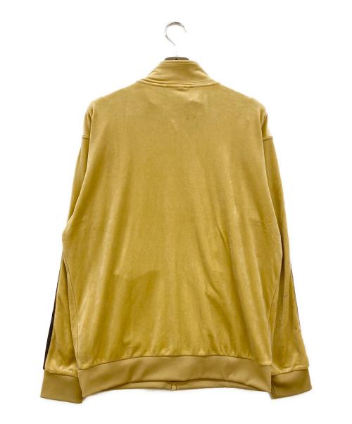 adidas（アディダス）adidas (アディダス) BECKENBAUER VELOUR TRACK jacket ゴールデンベージュ サイズ:Ｍの古着・服飾アイテム