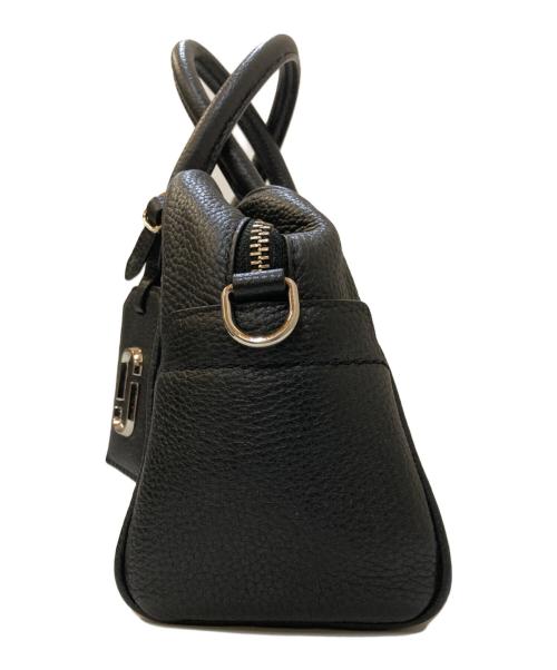 MARC JACOBS（マークジェイコブズ）MARC JACOBS (マークジェイコブズ) レザーミニボストンバッグ ブラックの古着・服飾アイテム