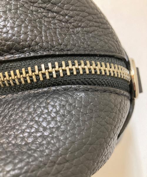 MARC JACOBS（マークジェイコブズ）MARC JACOBS (マークジェイコブズ) レザーミニボストンバッグ ブラックの古着・服飾アイテム