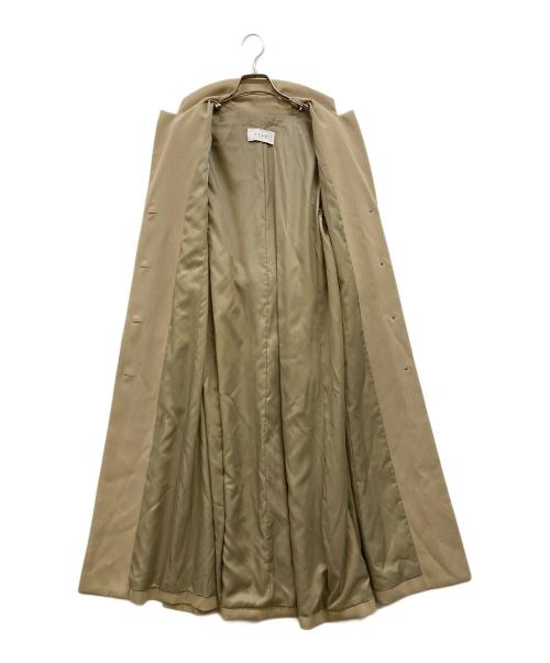 ETRE TOKYO（エトレトウキョウ）ETRE TOKYO (エトレトウキョウ) サイドスリットロングコート ベージュ サイズ:Sの古着・服飾アイテム