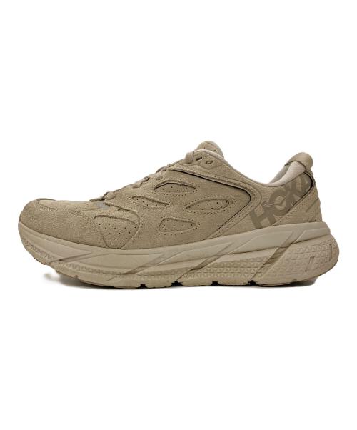 HOKAONEONE（ホカオネオネ）HOKAONEONE (ホカオネオネ) CLIFTON L SUEDE ベージュ サイズ:27㎝の古着・服飾アイテム