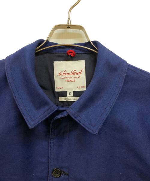 Le Sans Pareil（ル サン パレイユ）Le Sans Pareil (ル サン パレイユ) CTN MS TRDITIONAL COVERALL ブルー サイズ:40の古着・服飾アイテム