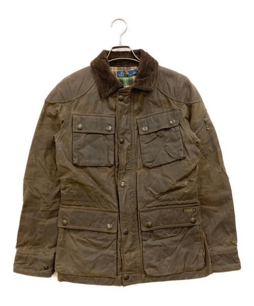 POLO RALPH LAUREN（ポロ・ラルフローレン）POLO RALPH LAUREN (ポロ・ラルフローレン) オイルドハンティングジャケット ブラウン サイズ:Sの古着・服飾アイテム