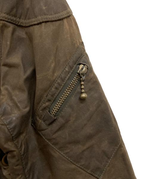 POLO RALPH LAUREN（ポロ・ラルフローレン）POLO RALPH LAUREN (ポロ・ラルフローレン) オイルドハンティングジャケット ブラウン サイズ:Sの古着・服飾アイテム