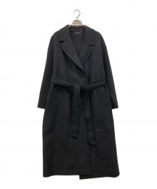 23区（ニジュウサンク）の古着「MANTECO ウールリバーコート」｜ブラック