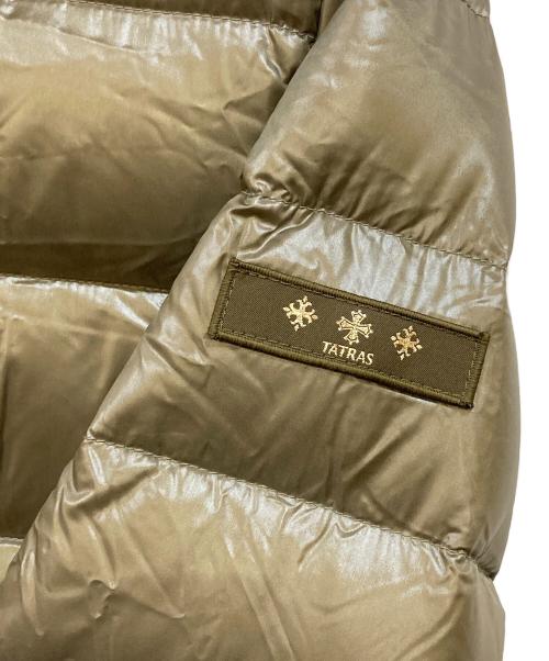 TATRAS（タトラス）TATRAS (タトラス) DRENA ショートダウンジャケット シャンパンゴールド サイズ:2の古着・服飾アイテム