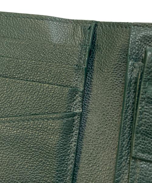 BVLGARI（ブルガリ）BVLGARI (ブルガリ) b-zero1 レザーコンパクトウォレット ブラックの古着・服飾アイテム