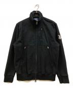 POLO RALPH LAURENポロ・ラルフローレン）の古着「90's W ZIP ワッペン付 マリンジャケット」｜ブラック