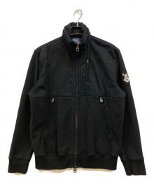 POLO RALPH LAUREN（ポロ・ラルフローレン）の古着「90's W ZIP ワッペン付 マリンジャケット」｜ブラック