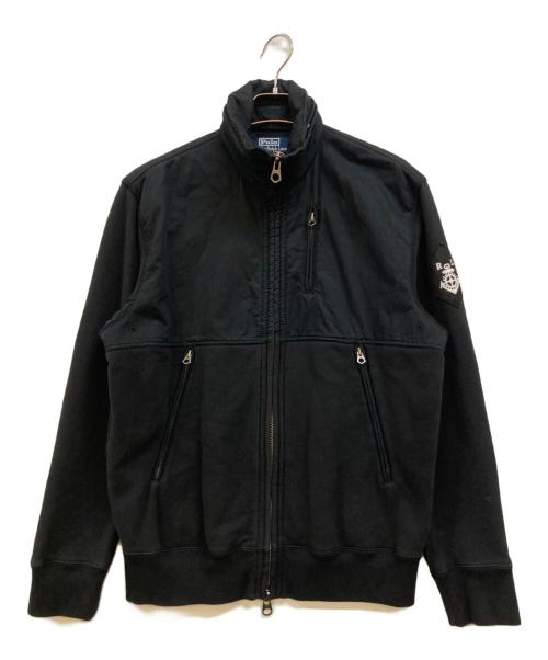 POLO RALPH LAUREN（ポロ・ラルフローレン）POLO RALPH LAUREN (ポロ・ラルフローレン) 90's W ZIP ワッペン付 マリンジャケット ブラック サイズ:Ｍの古着・服飾アイテム