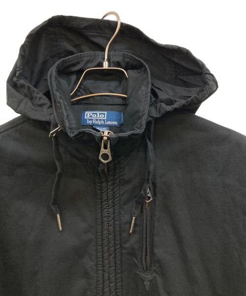 POLO RALPH LAUREN（ポロ・ラルフローレン）POLO RALPH LAUREN (ポロ・ラルフローレン) 90's W ZIP ワッペン付 マリンジャケット ブラック サイズ:Ｍの古着・服飾アイテム