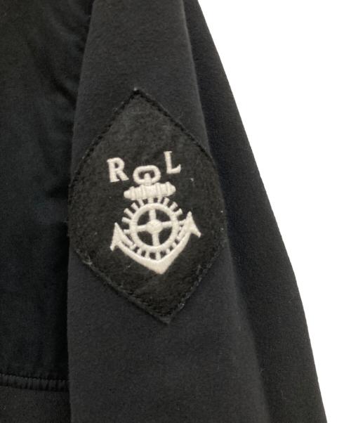 POLO RALPH LAUREN（ポロ・ラルフローレン）POLO RALPH LAUREN (ポロ・ラルフローレン) 90's W ZIP ワッペン付 マリンジャケット ブラック サイズ:Ｍの古着・服飾アイテム