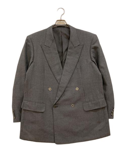 Burberry's（バーバリーズ）Burberry's (バーバリーズ) 裏地シャドーホース ダブルブレスト ジャケット グレー サイズ:98-94-170 BE5の古着・服飾アイテム