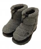 THE NORTH FACEザ ノース フェイス）の古着「ヌプシ ブーティ ショート フリース」｜グレー