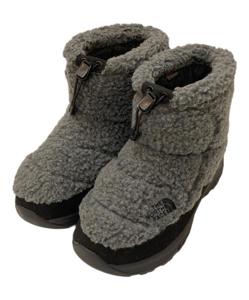 THE NORTH FACE（ザ ノース フェイス）THE NORTH FACE (ザ ノース フェイス) ヌプシ ブーティ ショート フリース グレー サイズ:26㎝の古着・服飾アイテム