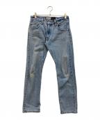LEVI'Sリーバイス）の古着「ストレートデニムパンツ」｜インディゴ