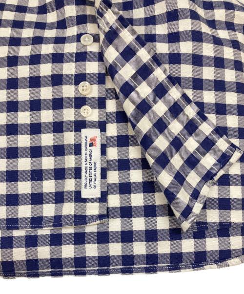 BROOKS BROTHERS（ブルックスブラザーズ）BROOKS BROTHERS (ブルックスブラザーズ) チェックBDシャツ ネイビー サイズ:16－32の古着・服飾アイテム