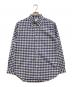 BROOKS BROTHERS（ブルックスブラザーズ）の古着「チェックBDシャツ」｜ネイビー